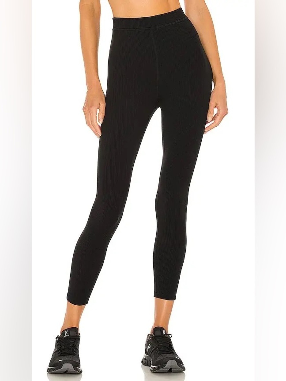 ALO Yoga 7/8 High Waist Blissful Legging Black Active Workout Women’s Size XXS